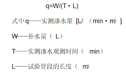 市政管道閉水試驗(yàn)
